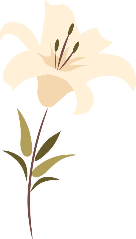 Easter Flower Illustration
